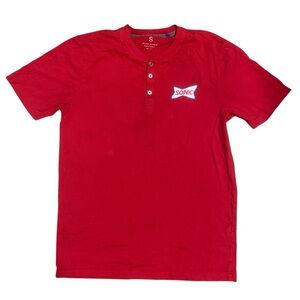 Sonic Employee Red‎ Henley Shirt Small